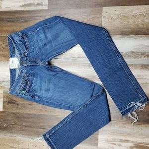 Excellent Condition Grass Collection Distressed Skinny Jeans Size 25
